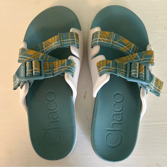 Kids Chaco Slides - Picture 2 of 4